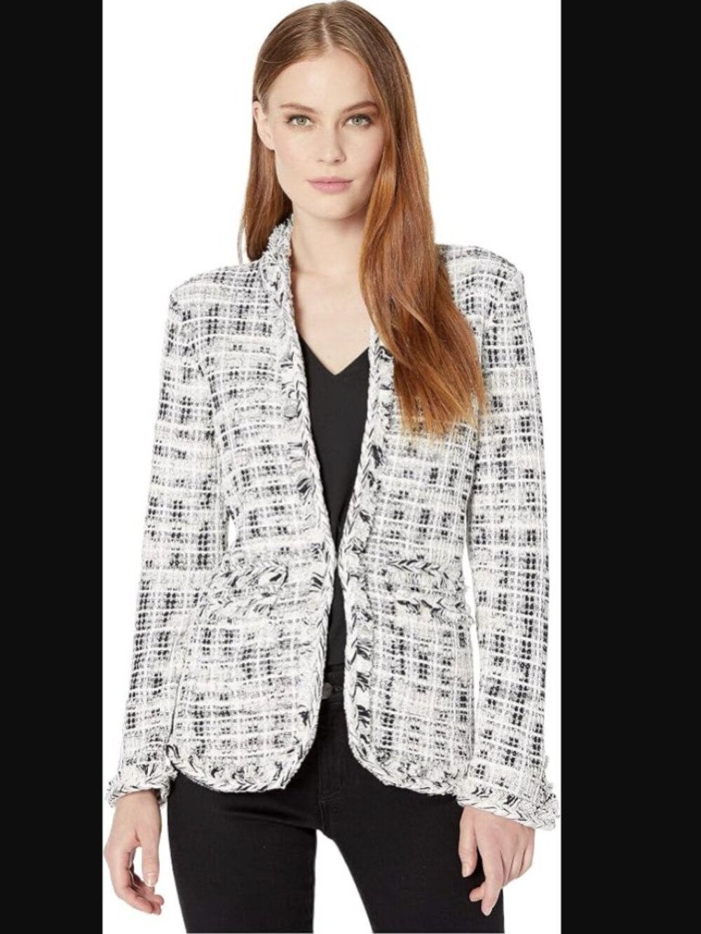 Nic + Zoe Women's New Mix Medium Jacket - Tweed Blazer Size Petite Small - NWT